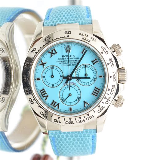 rolex daytona turquoise